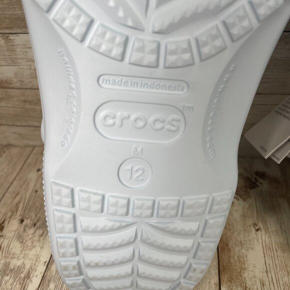 CROCS Baya Men\'s 12 Light Blue Slip-On Waterproof Comfort Shoe Clog Sandal NWT main image 4